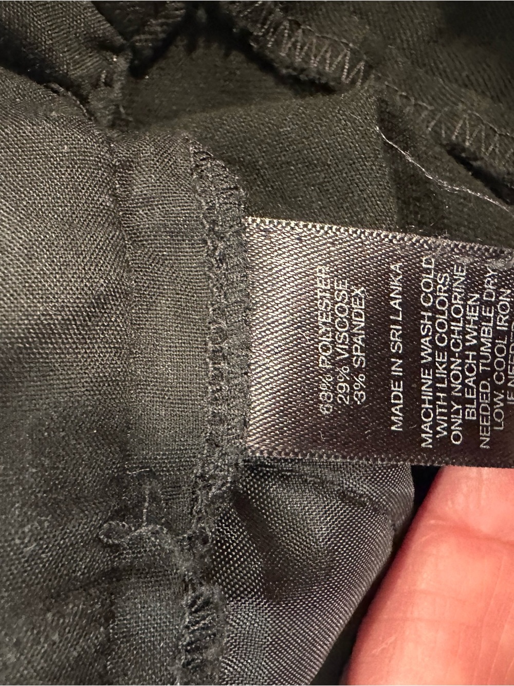 Express Black Women's Columnist Dress Pants Size 2 SHORT - Picture 3 of 5